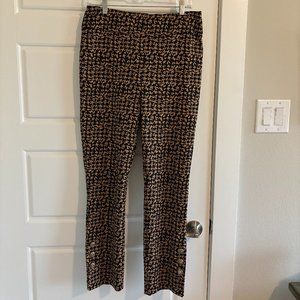 Judith Ribkoff Pants, US Size 10, Pull on, Brown & Black